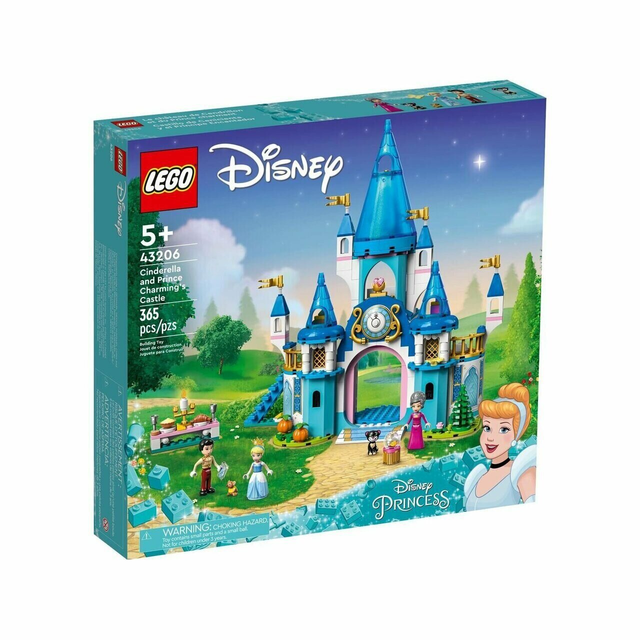 Конструктор LEGO Disney Princess 43206 - Замок Золушки и Прекрасного Принца