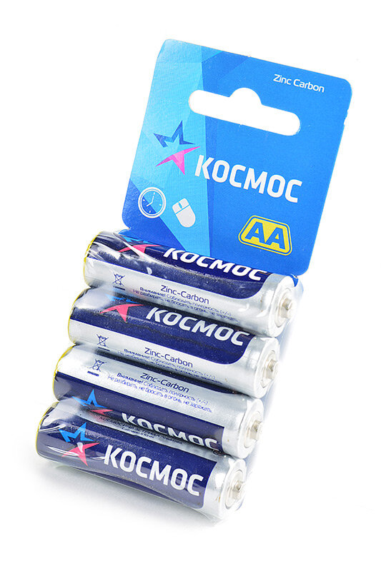 Космос Батарейка космос R6 BL4, 4шт