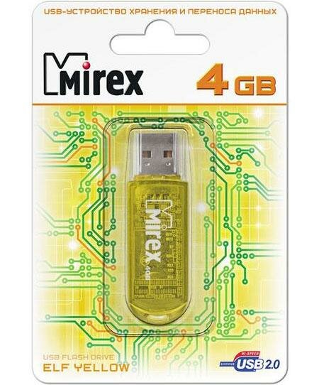  4Gb Mirex Elf USB 2.0  13600-FMUYEL04