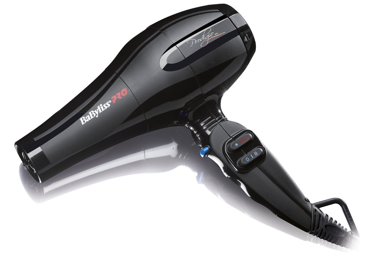 Фен для волос BaByliss Pro Prodigio BAB6730IRE с ионизацией 2300 Ватт