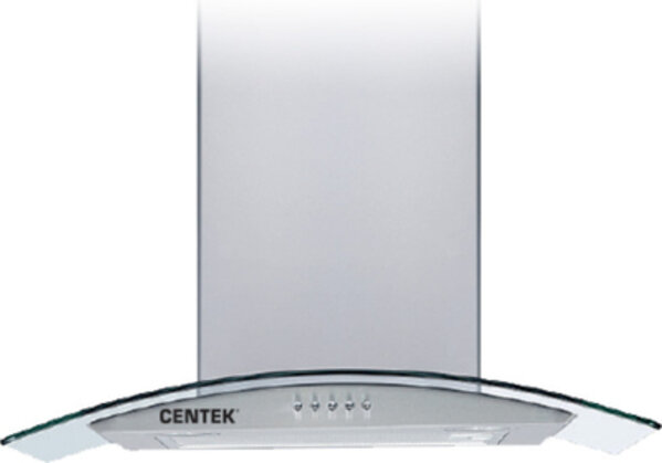 Вытяжка Centek CT-1825-60, каминная, 800 м3/ч, 3 скорости, 50 см, серебристая Centek 2533198 .