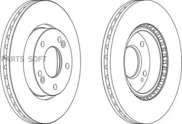 FERODO DDF1619    Hyundai Tucson, Kia Sportage 1,6-2,7 02- 2