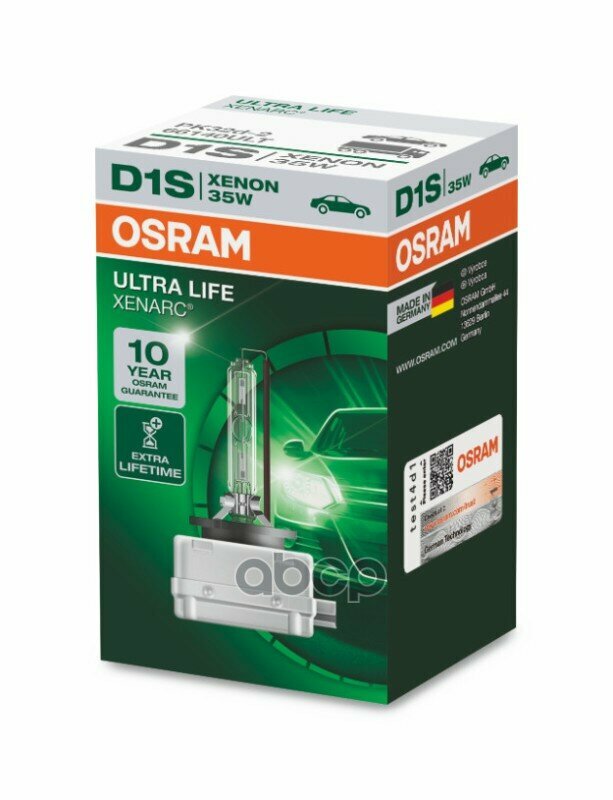 Лампа Osram Xenarc® Ultra Life Osram арт. 66140ULT