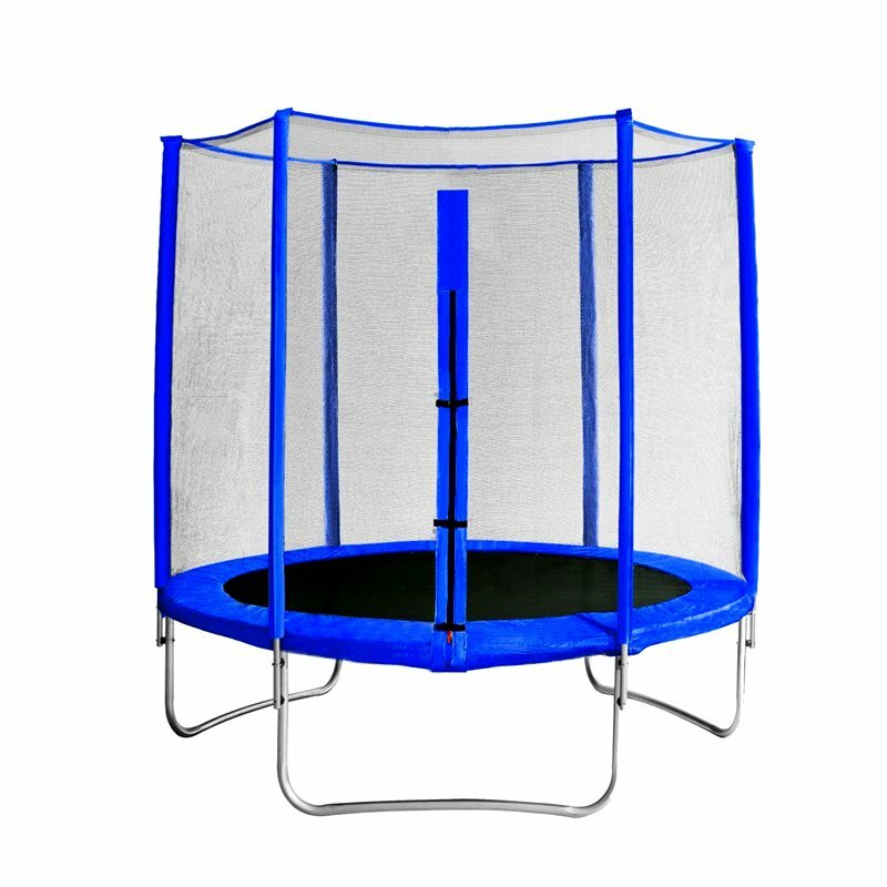 Батут с защитной сеткой КМС Trampoline 10 3,0 м синий синий