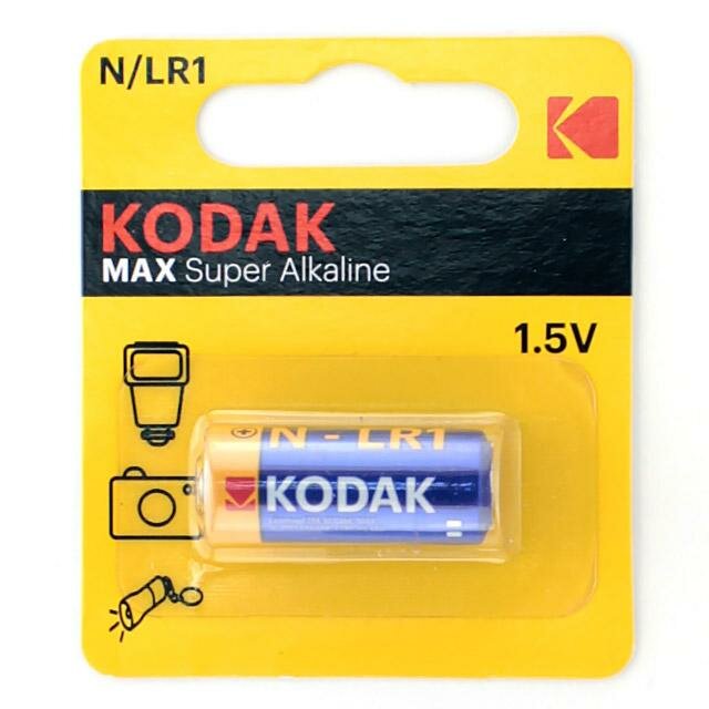 Батарейка Kodak LR1/N Alkaline 1.5V BL1 , 1шт.
