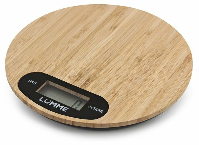 Весы кухонные LUMME LU-1347, бамбук