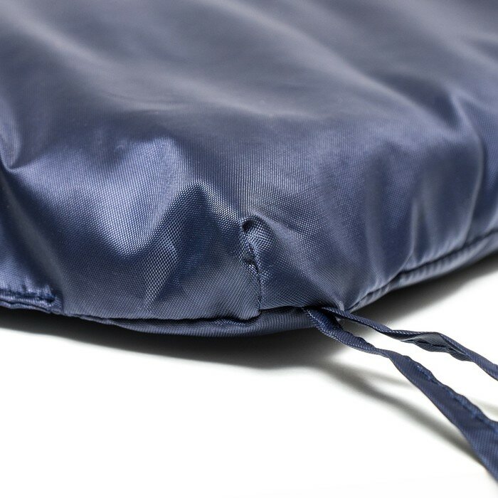 Подушка-матрас водоотталкивающ. 190х60х3,5 см, чёрно-синий - фотография № 5