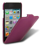 Кожаный чехол для iPod Touch 4 Melkco Leather Case - Jacka Type (Purple LC)