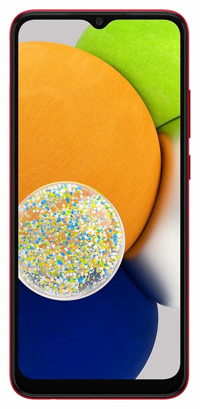 Смартфон Samsung Galaxy A03 SM-A035FZRDMEB 32Gb/3Gb, красный