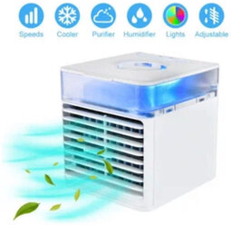 Мини кондиционер Ultra Air Cooler с функцией увлажнения и фильтрации воздуха, Портативный охладитель воздуха