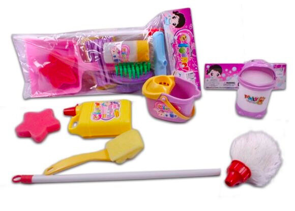 Детский игрушечный набор для уборки "Чистюля"