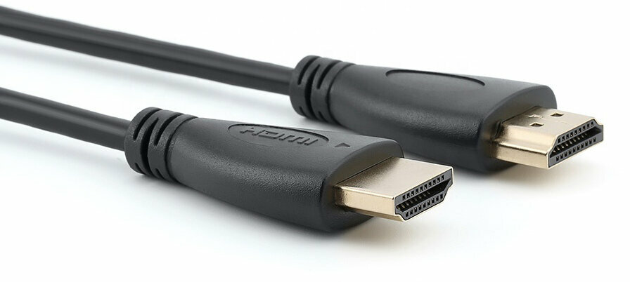 Кабель GSMIN K151 HDMI 2.0 (M) - HDMI 2.0 (M) (5 м) (4K, OD: 4.2 мм) (медь) (Черный)