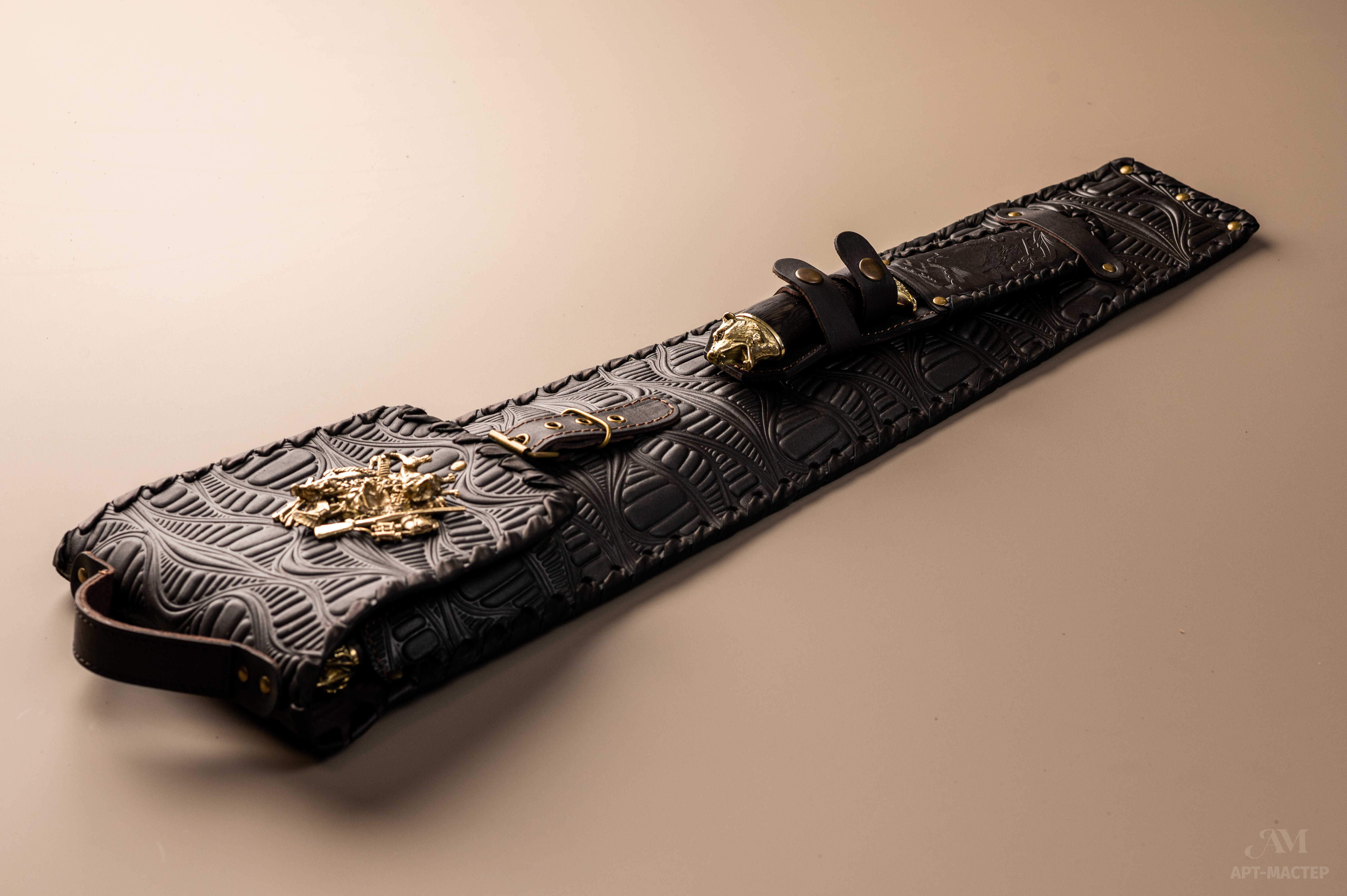 Art Master Чехлы для шампуров Art Master Чехол широкий накладка 3D + нож - фотография № 2