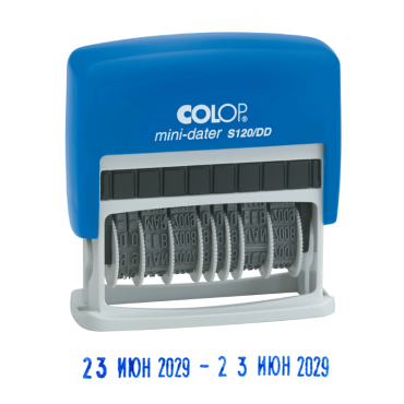 Датер COLOP mini-dater S 120 DD двойная дата