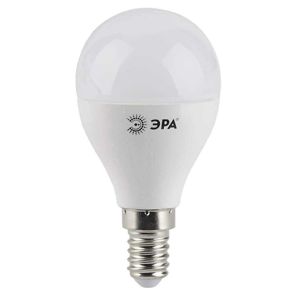 ЭРА Лампа светодиодная ЭРА E14 9W 2700K матовая LED P45-9W-827-E14 Б0029041