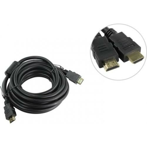 Aopen Кабель HDMI 19M M ver 2.0, 5М, 2 фильтра