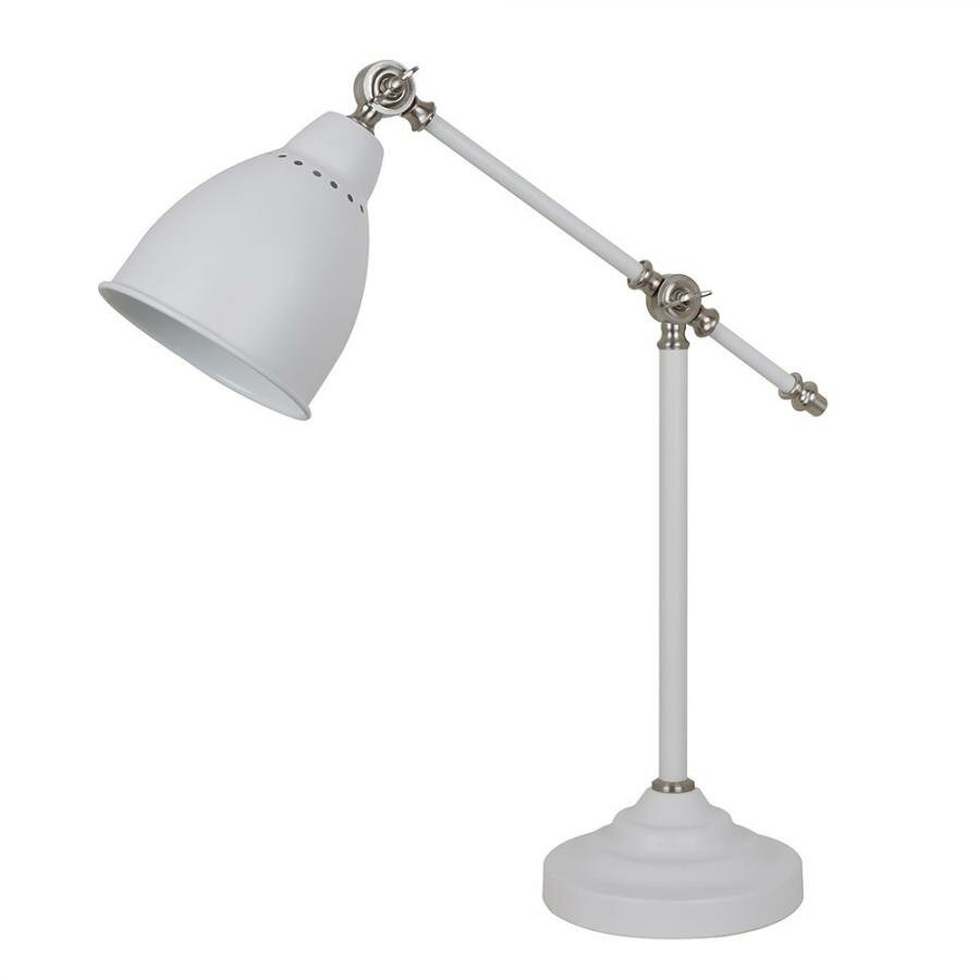 Лампа офисная Arte Lamp Braccio A2054LT-1WH E27 60 Вт