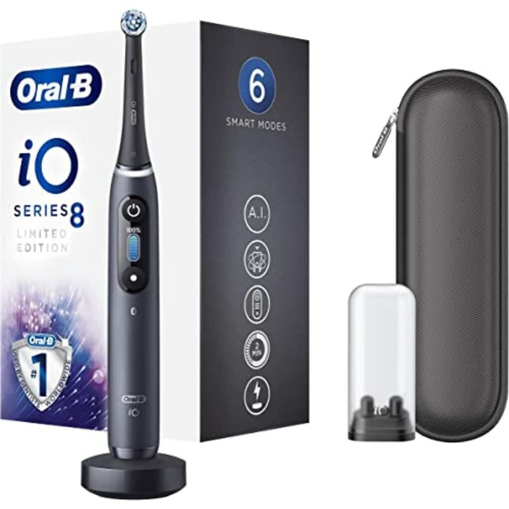 Электрическая зубная щетка ORAL-B iO Series 8 Limited Edition Onyx - фотография № 1