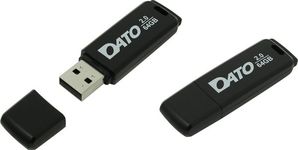 Флешка 64Gb Dato DB8001 Db8001k-64g USB2.0 черный