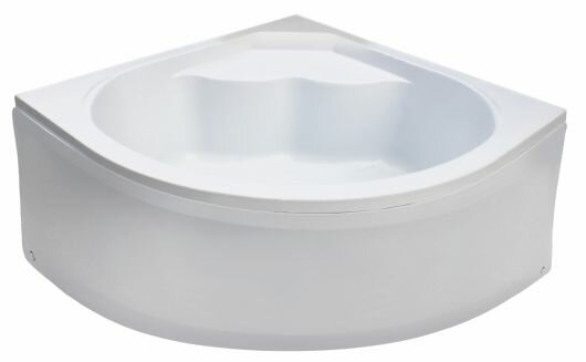 фото Поддон акриловый River Wemor 120х120 полукруглый, глубокий