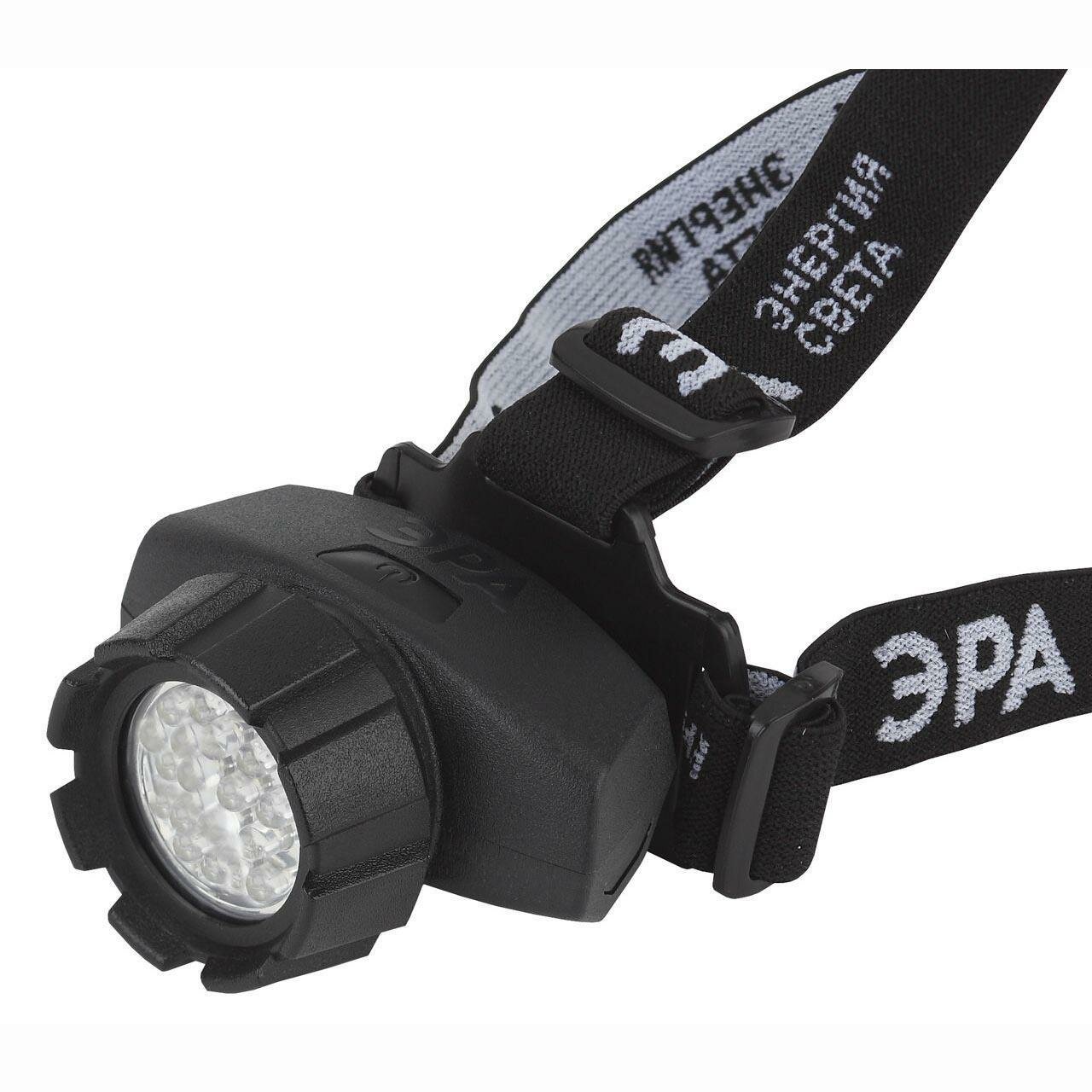 ЭРА Налобный светодиодный фонарь ЭРА от батареек 165 лм GB-605 Б0031385