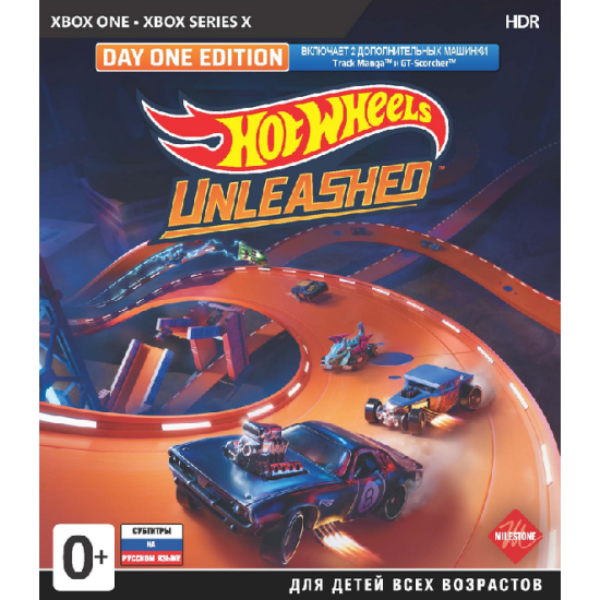 Игра XBOX ONE Hot Wheels Unleashed. Day One Edition для xBox, русские субтитры
