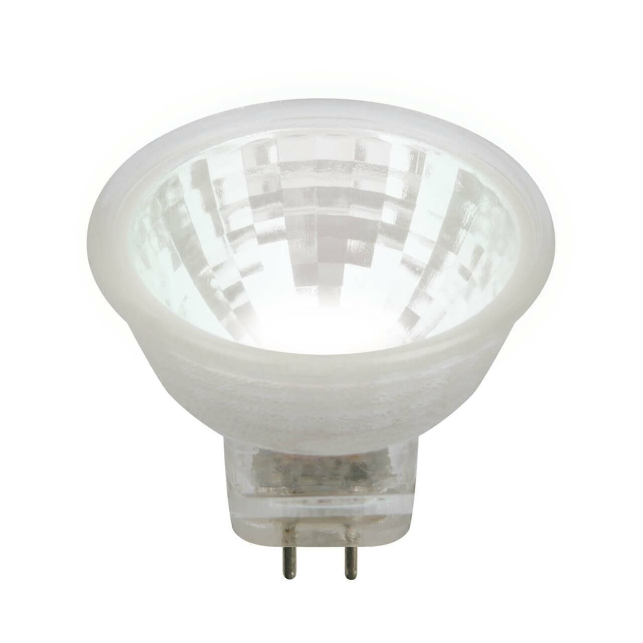 Uniel Лампа светодиодная (UL-00001703) Uniel GU4 3W 4000K прозрачная LED-MR11-3W/NW/GU4/220V GLZ21TR