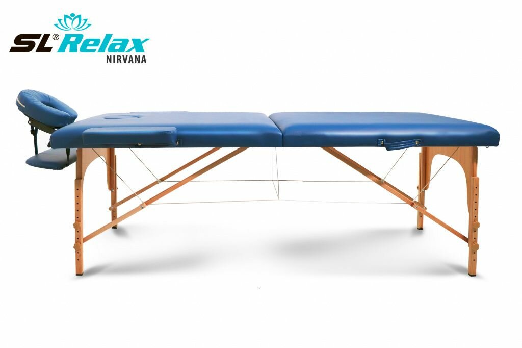 Массажный стол Start Line Relax Nirvana, складной, с регулировкой высоты, до 250 кг. - фотография № 6