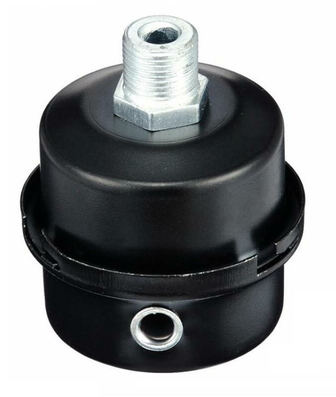 фото Фильтр воздушный для компрессора , резьба 1/2", диаметр 50мм, метал UNITED PARTS 90-0490