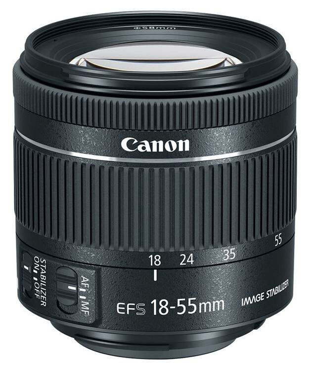 Объектив Canon EF-S IS STM 18-55mm f/4-5.6 (1620c005)