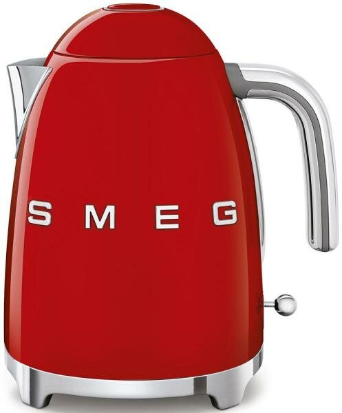 Чайник Smeg Стиль 50-х годов 2400 Вт красный 1.7 л нержавеющая сталь KLF03RDEU