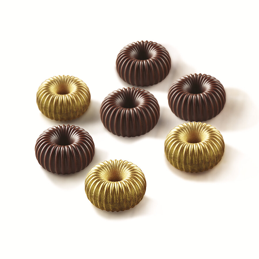 Форма для приготовления конфет choco crown 11 х 21 см силиконовая - фотография № 3