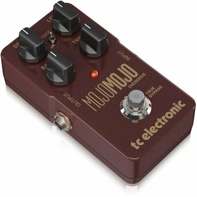 TC ELECTRONIC MojoMojo Overdrive напольная аналоговая гитарная педаль эффекта овердрайв, пассивный Bypass - без потерь тона, переключатель двух режимо