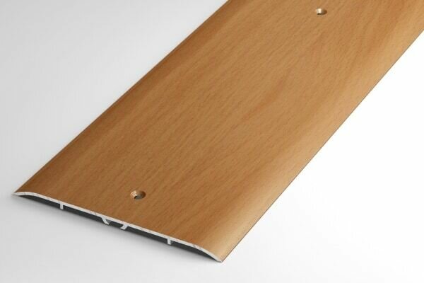 фото Порог для напольных покрытий одноуровневый, ширина 100мм, длина 0,9м, лука ПС 05.900.083 (Бук)