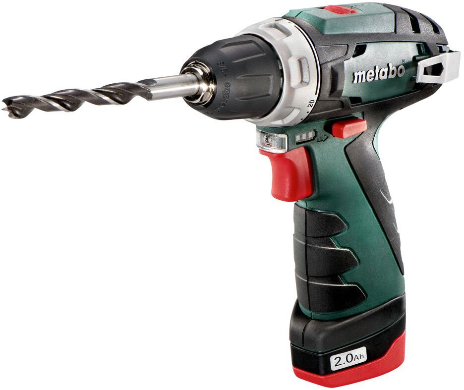 Дрель-шуруповерт Metabo PowerMaxx BS аккум. патрон:быстрозажимной