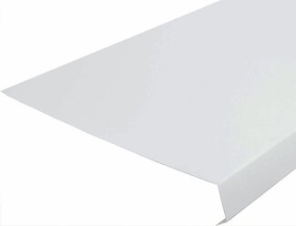 Накладка на подоконник ПВХ 400мм белый (2п.м) / Накладка на подоконник ПВХ 400мм белый (2 пог.м.)