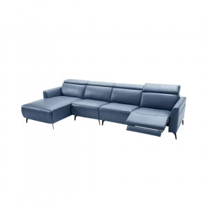 Фото Умный диван-реклайнер на 4 места Xiaomi 8H Master Intelligent Electric Combination Sofa Roman Blue Four Persons правая сторона (DS Pro)