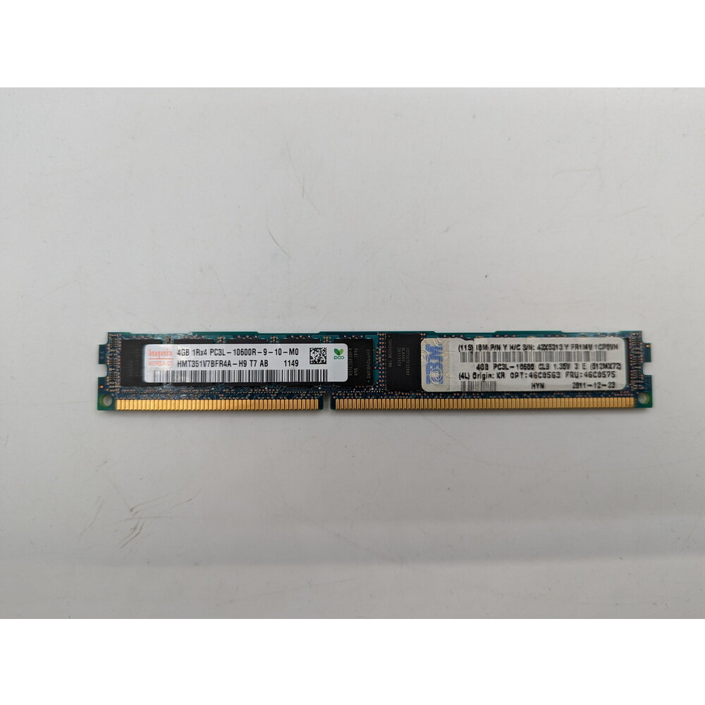 Модуль памяти HMT351V7BFR4A-H9, 43X5313, 46C0575, 46C0563, DDR3L, 4 Гб ОЕМ