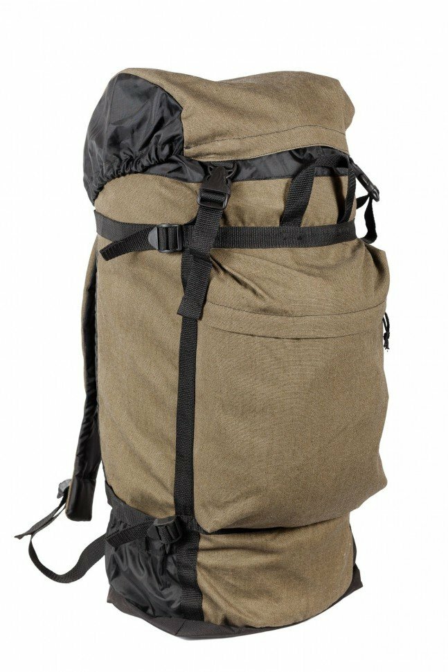 фото Рюкзак Турист хаки брезент 50л Huntsman