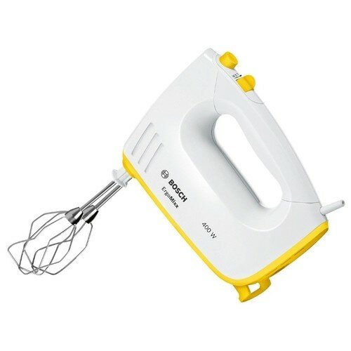 Bosch BOCSH MFQ36300Y, Миксер ручной пластик, 400 Вт, цвета: жёлтый красный зелёный