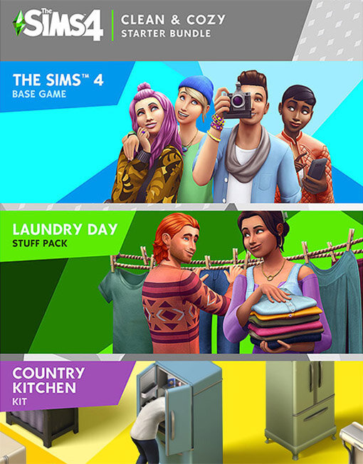 Игра The Sims 4 Коллекция для новичков «Чистота и уют» для PC/Mac, активация EA Origin, электронный ключ