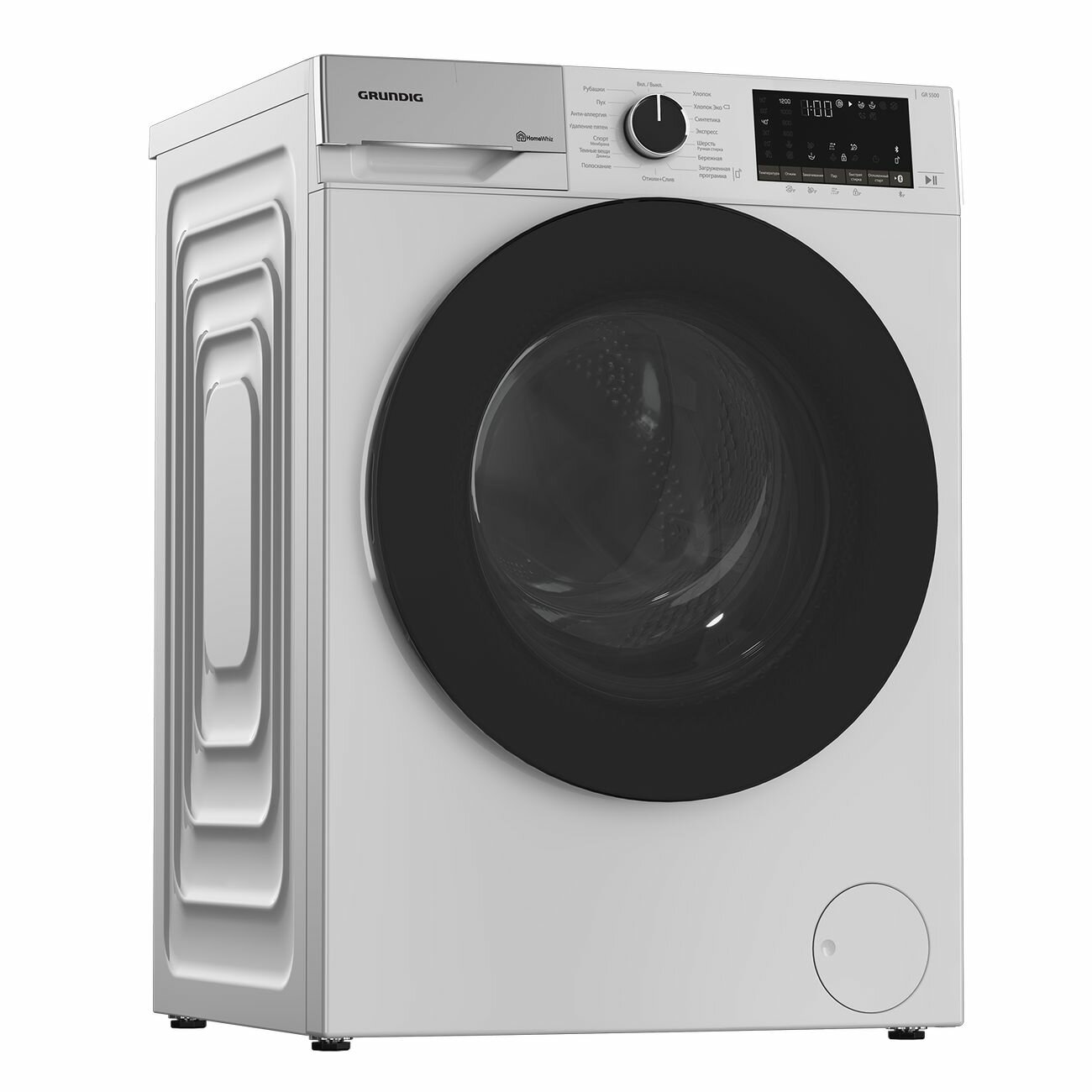 Стиральная машина узкая Grundig GW5 P56H21 W - фотография № 4