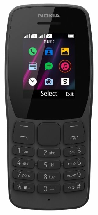 Мобильный телефон NOKIA 110 DS black