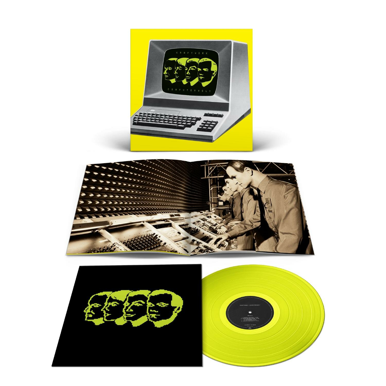 Kraftwerk Kraftwerk - Computer World (limited, Colour, 180 Gr) Warner Music - фото №2