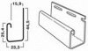 J-профиль 5/8, фурнитура к виниловому сайдингу Mitten
