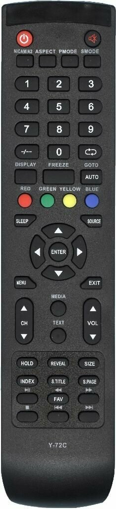 Пульт для FUSION Y-72C / Y-72C1 для телевизора LCD