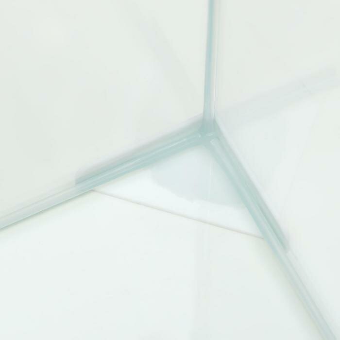Пижон Аквариум Куб белый уголок, покровное стекло, 31л, 30 x 30 x 35 см - фотография № 6
