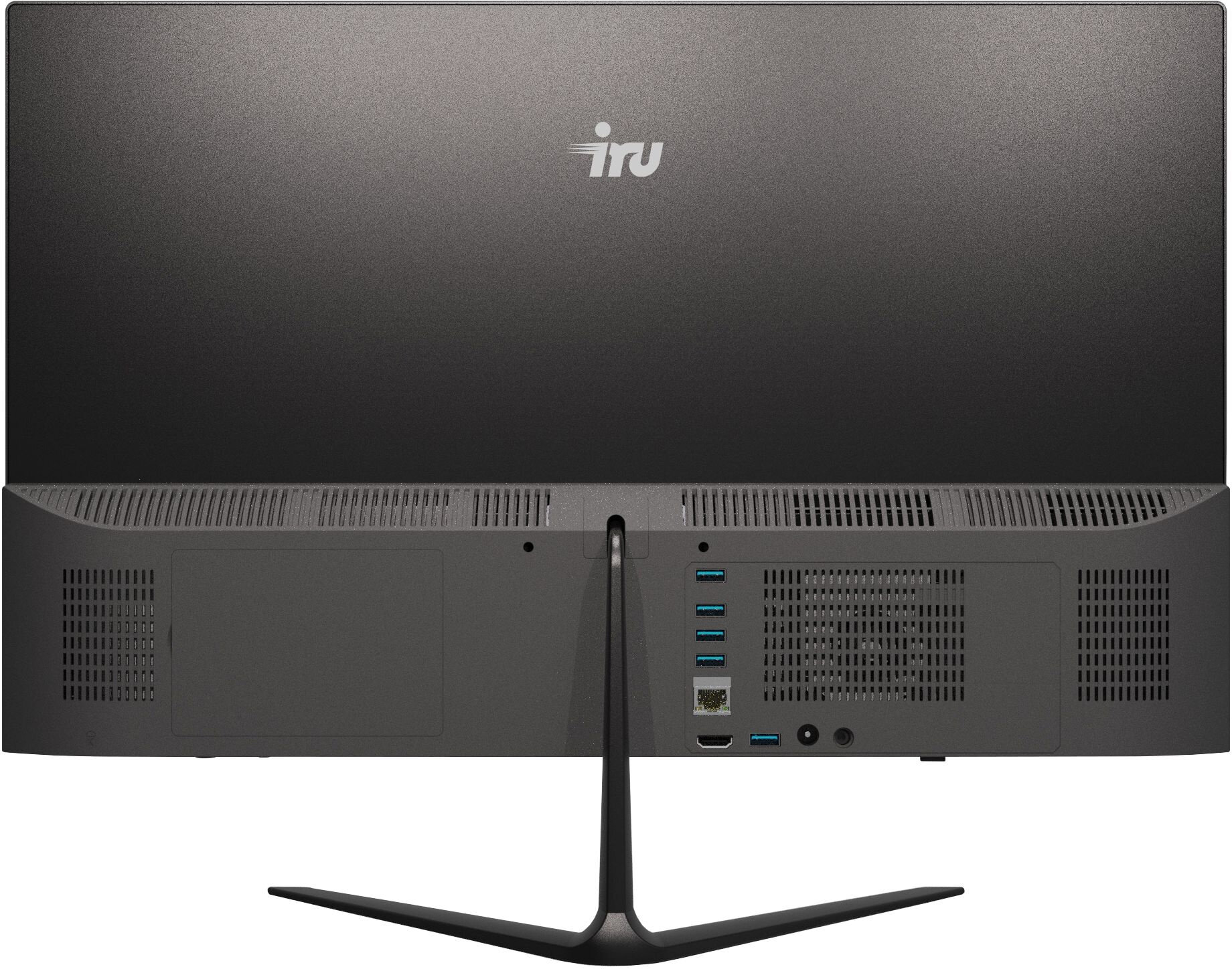 IRu Моноблок IRU P233 238" Full HD i3 1005G1 (12) 16Gb SSD256Gb CR Windows 11 Professional GbitEth WiFi BT 120W Cam черный 1920x1080