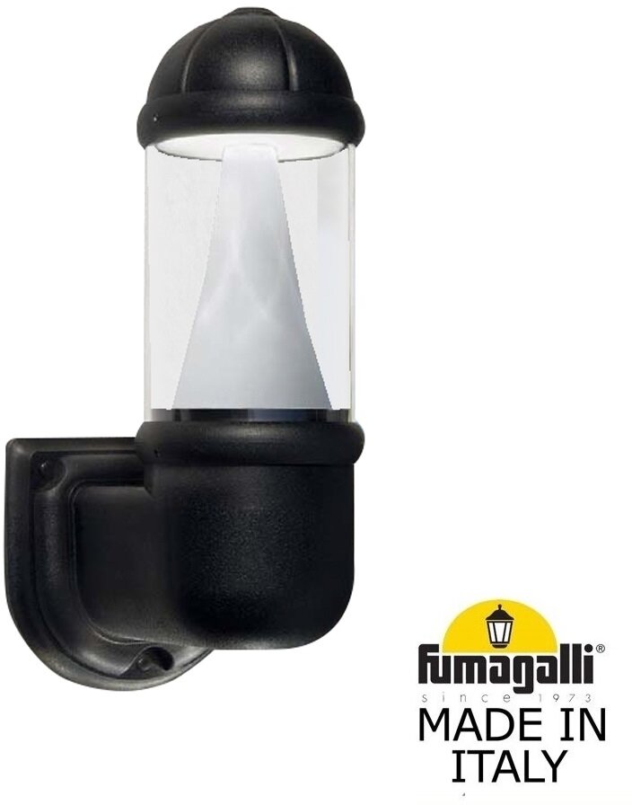 Настенный уличный светодиодный IP55 Fumagalli Sauro D15.505.000.AXD1L.CRB