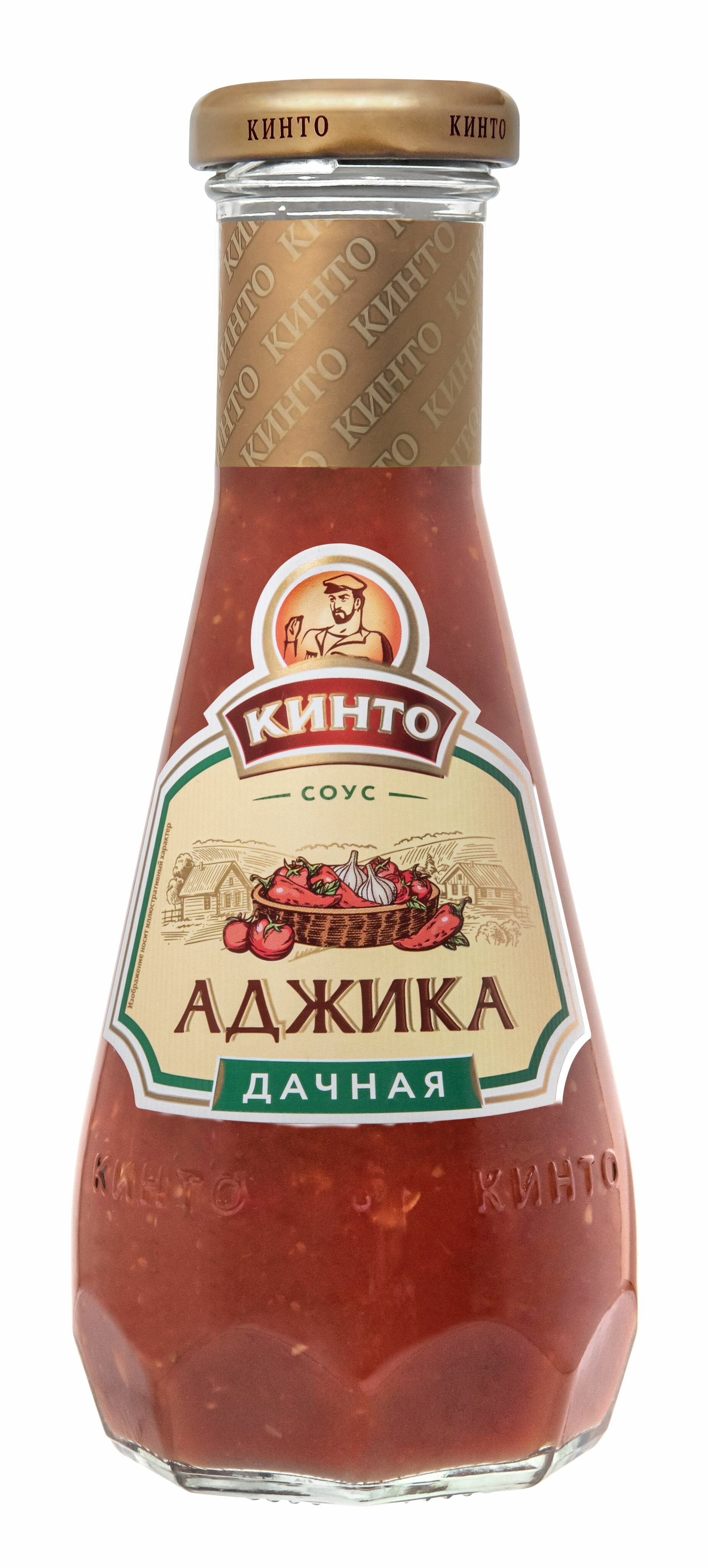 Соус томатный "Аджика Дачная" ТМ "Кинто", 300 гр.